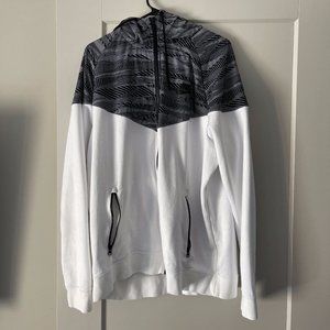 Nike Air - White & Black Track Jacket - XXL